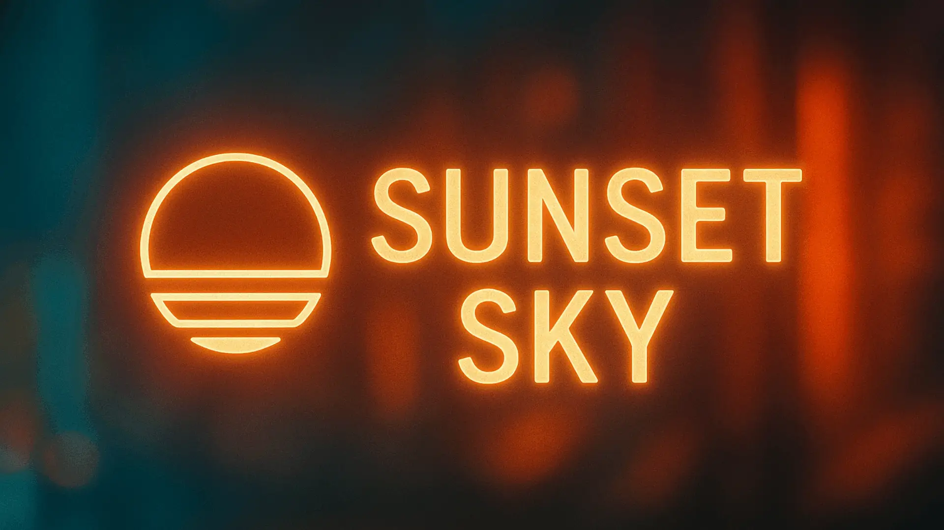sunset sky