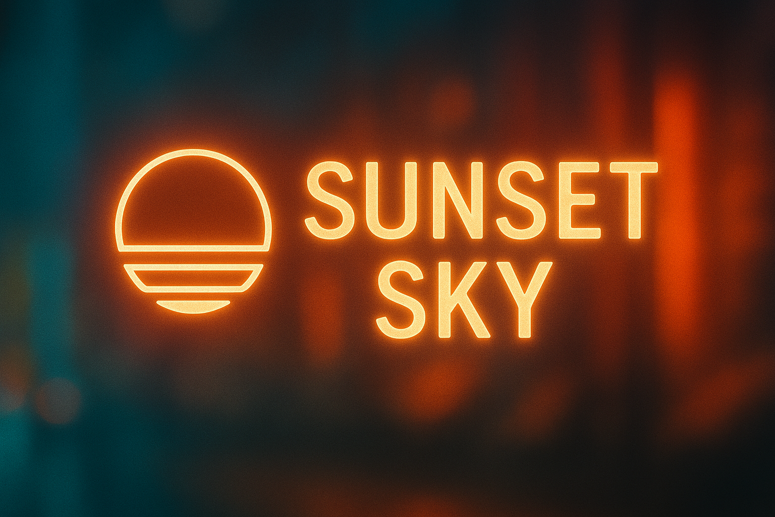 sunset sky